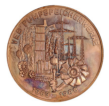 MEDAILLE VEB PUMPSPEICHERWERKE
