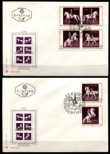 Pferde. 400 Jahre Spanische Reitschule. 2FDC. Österreich 1972
