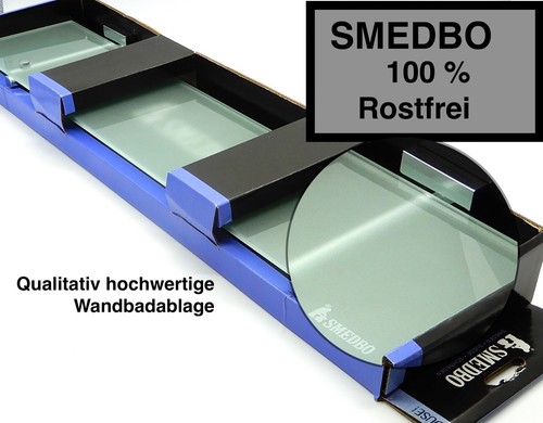 Smedbo house glas wandablage - smedbo,