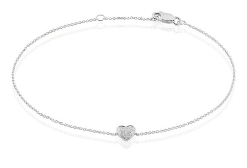 Damen armband weißgold - armband, 375