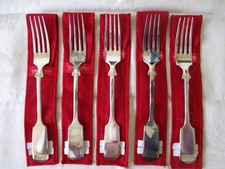 R&B Robbe & Berking Menügabel Alt-Spaten Silber 925 Sterlingsilber Neu