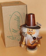 Christian Ulbricht Räuchermann Miniwichtel Holzmacher 35231 Erzgebirge RAR TOP