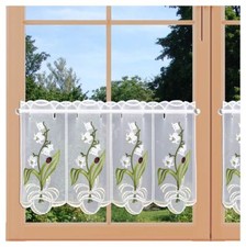 Kurzgardine Maienzeit mit