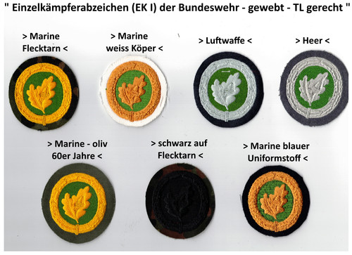 Einzelkämpferabzeichen ek - einzelkÄmpferabzeichen, (ek
