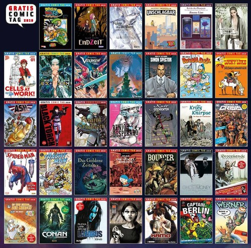 Gratis comic tag 2019 auswahl - gratis,