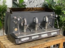 WEGA VELA VINTAGE 3 GRUPPEN ESPRESSO-KAFFEEMASCHINE SCHWARZ CAFE COMMERCIAL...