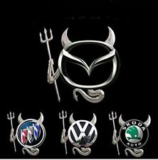 Chrom Aufkleber Auto 3D Teufel