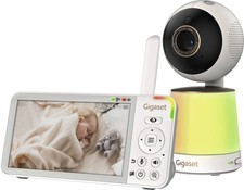 Gigaset Babyphone Baby 500 Video Kamera 5 Zoll Nachtlicht Gegensprechen 300m