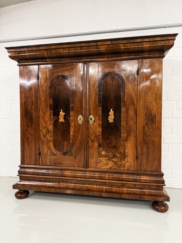 Barockschrank nussbaum - barockschrank,