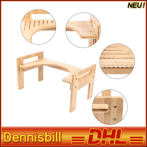 Bambus holz toilettenhocker - holz,