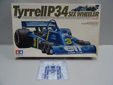 Tamiya Tyrrell P34 Six Wheeler # 12021 mit Decals für die 1977 Version - Top