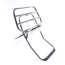Gepäckträger hinten klappbar Chrom für Piaggio Vespa PX 125 150