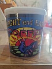 Bright and Early Coffee Vintage Vorratsdose Porzellan 