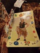 Zigeuner 3 tlg. Mädchen Kostüm 152 Karneval, Fasching