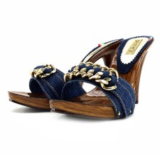 Holzschuhe Damen Stirnband