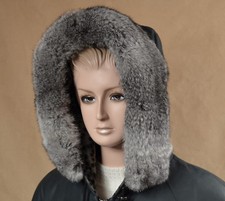 Kapuzenstreifen Pelz Fell