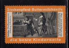 German Advertising Stamp -