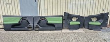 VW GOLF 3 / 4 CABRIO ORIGINAL Türpappe  Türverkleidung Leder Grün