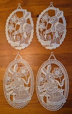 TOP 4 Stück Fensterdeko