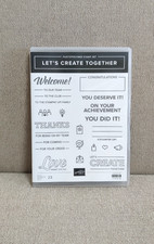 Stampin Up Stempelset LET'S