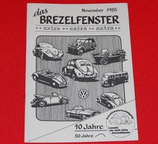 VW Käfer Brezel FensterVereinigung 1985 Jubiläum oval split ovali Heb Samba Bus