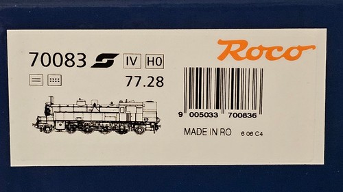 Roco 70083 dampflok 28 - roco, h0