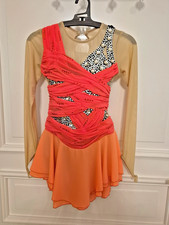 Kür Kleid,  Eiskunstlaufkleid, RSG Kleid Mädchen Gr. ca. 152–158, neuwertig