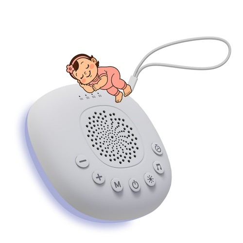 White noise machine mit - mit, licht