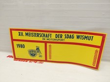 Ddr werbeschild schild xii - werbeschild,