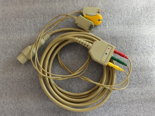 Adriger ekg kabel - 3-adriger,