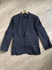 Herrenanzug, Schwarz, Hugo Boss, Fasching, Junggesellenabschied, Gr. 50