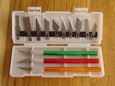 Aluminium Schnitzmesser Set 13-teiliges