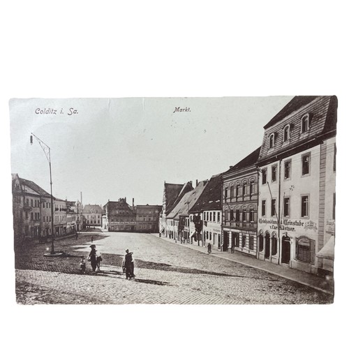 Postkarte colditz sachsen - colditz,