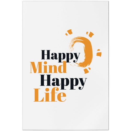 Happy mind life - happy,