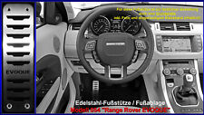 Edelstahl Fußstütze Fußablage Range Rover Evoque Edelstahl