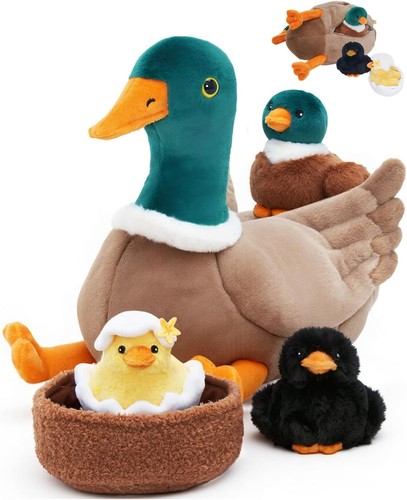 Kuscheltier ente set stück - kuscheltier,