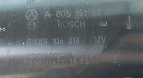 Anlasser starter smart - smart, 450/451