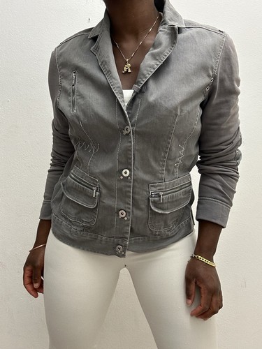 Damen jeansjacke mit