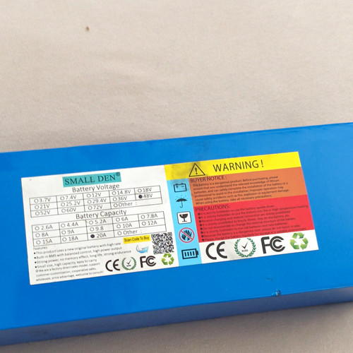 Ion akku pack 20ah - li-ion,