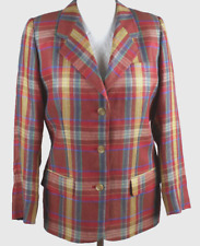 Daks London Vintage Blazer 100% Leinen Damen Gr.38 sehr guter Zustand