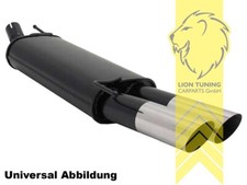 Sportauspuff Endschalldämpfer