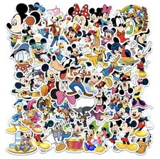 50 Disney Micky Maus Sticker Set, Kinder Geburtstag Aufkleber Handy Scrapbooking