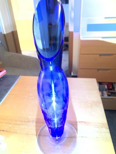 Schöne 31cm hohe - ,, kobaltblaue