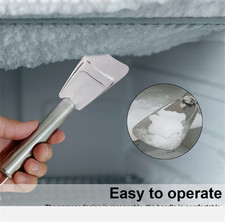 Edelstahl hchaufeleisschaufel Auftauen Eiskratzer Gefrierschrank Kühlschrank DE