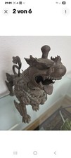 Antik Asiatika Wächterlöwe