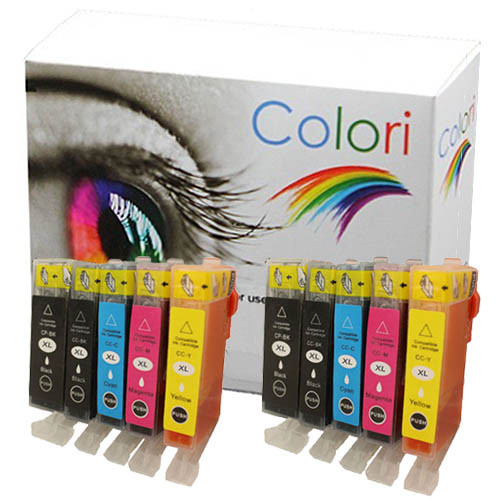 Set 10x drucker patronen tinte - 10x,
