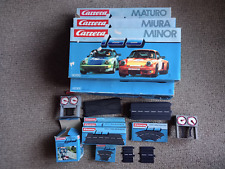 Carrera 160 Konvolut Maturo,Minor,Miura und Zubehör Teils in OV.