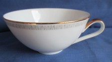 Hutschenreuther, Teetasse, Tasse Favorit grau/gold, weitere Porzellan