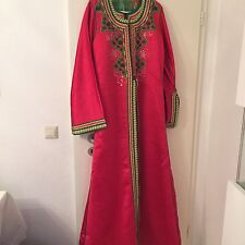 Kaftan/Takschita/Jellaba/Hijab/Aid in Rot/grün