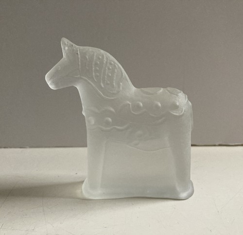 Vintage milchglas dalapferd - milchglas, 8